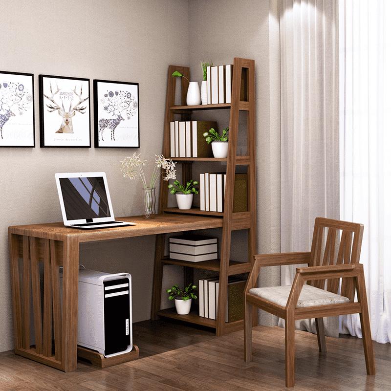 Bàn Làm Việc Kèm Kệ Sách	